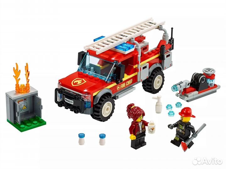 Lego City 60231 Грузовик начальника пожарной охраны