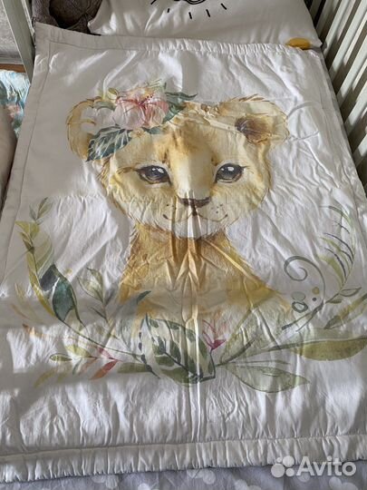 Бортики в детскую кроватку