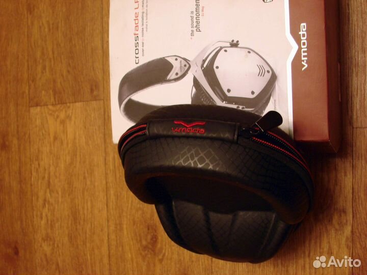 V-Moda Crossfade LP новый ориг кофр + накладки