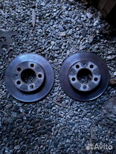 Тормозные диски перед/зад- rapid/поло