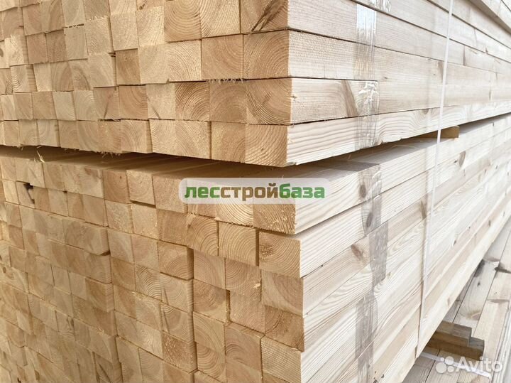 Брусок сухой строганный