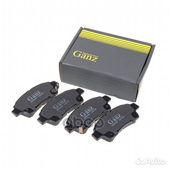 Колодки передние toyota yaris NCP10 -02, NLP10