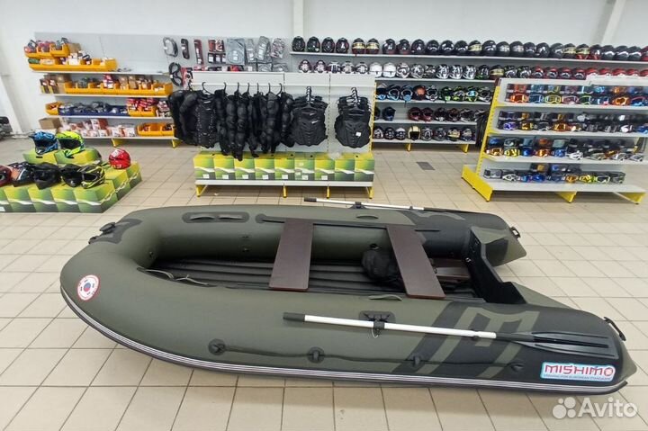 Лодка mishimo river JET 390 под водомет