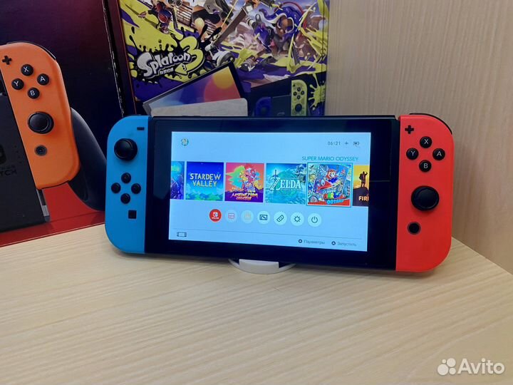 Прошитый(чип) Nintendo switch 2rev