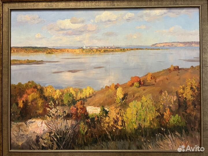 Картина «Осенние дали. Свияга» Викентий Лукиянов