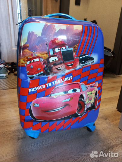 Детский чемодан Макквин синий