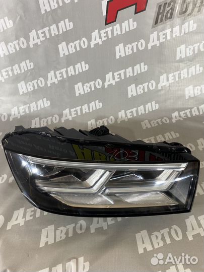 Фара правая LED Audi Q5 с 2018 по 2021 г