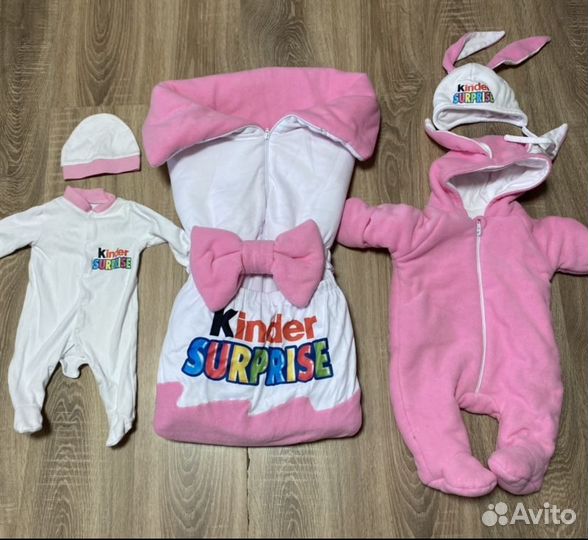 Конверт на выписку для девочки зима