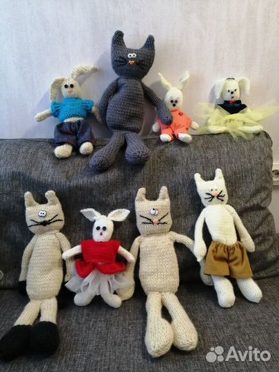 Вязаные игрушки для дет