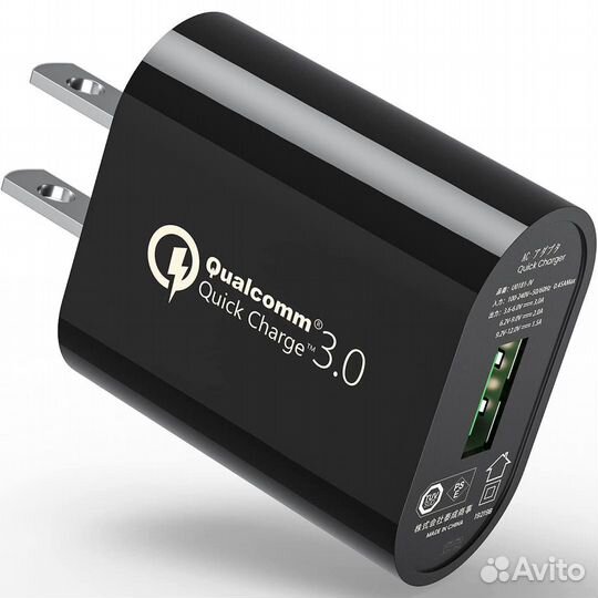 Быстрая зарядка USB для телефонов новая + кабель