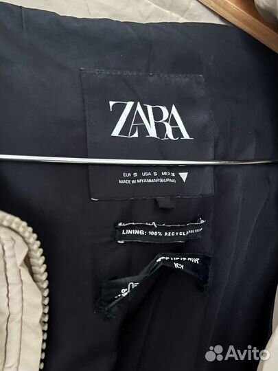 Пуховик Zara женский S