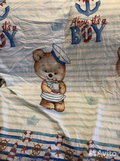 Детское постельное белье новое