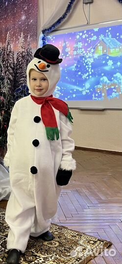 Костюм снеговика