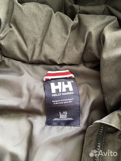 Пуховик женский helly hansen размер L