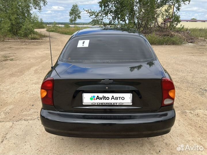 Chevrolet Lanos 1.5 МТ, 2007, 166 000 км