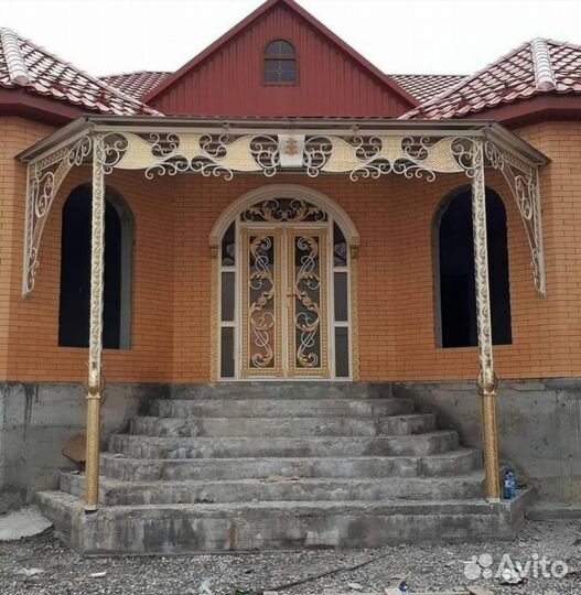 Кованые ворота