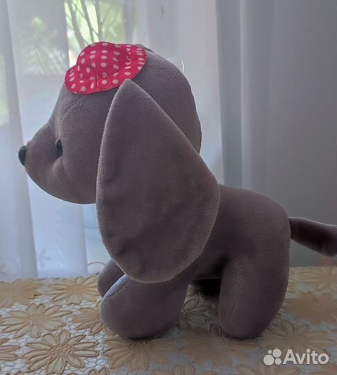 Мягкая игрушка собачка,новая
