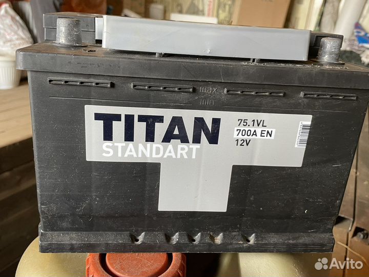 Аккумулятор новый. Titan 75.1vl, 700A, 12v