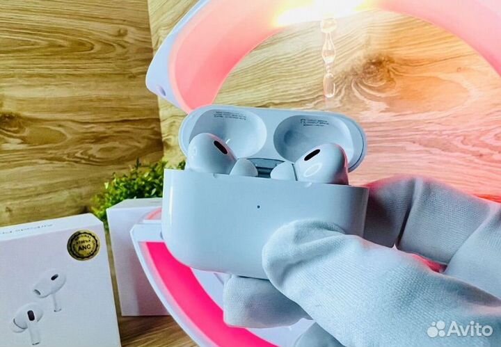 Airpods pro 2 premium с регулировкой громкости