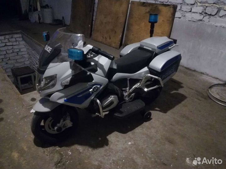 Детский мотоцикл на аккумуляторе машинка