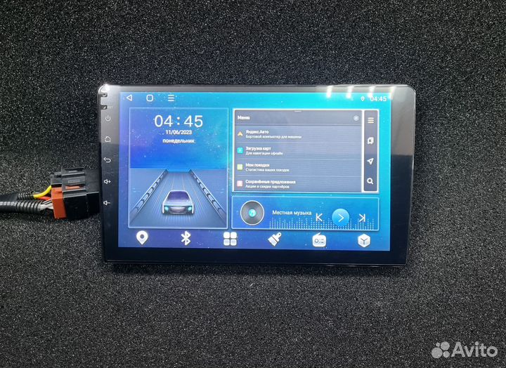 Продам автомагнитолу андроид 9-дюймов на niva trav