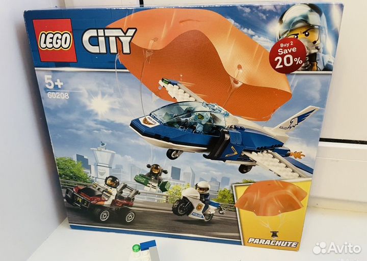 Конструктор Lego City Police Воздушная полиция