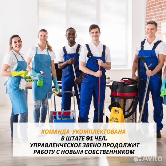 Клининговая компания (1 000 000 чистой прибыли)