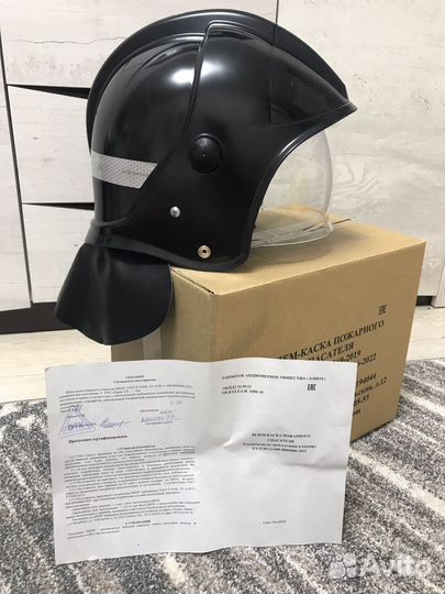 Шлем-каска пожарного спасателя