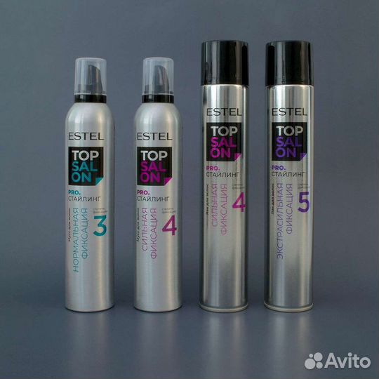 Лак и мусс для волос