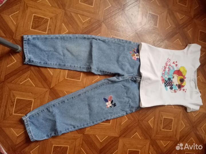 Вещи для девочки, пакет игрушек