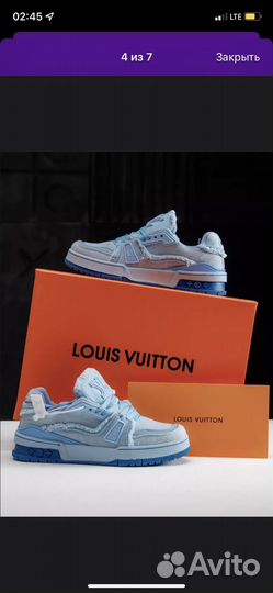 Louis vuitton кроссовки
