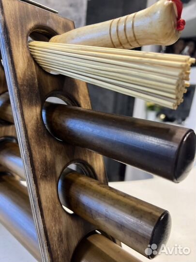 Бамбуковые палочки для массажа