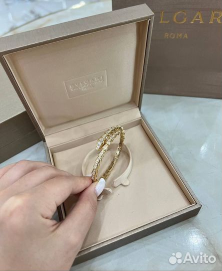 Браслет Bvlgari из серии serpenti viper