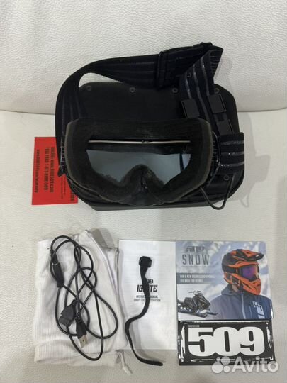 Очки с подогревом 509 для снегохода