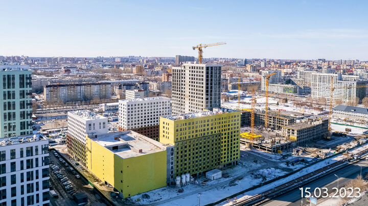 2-к. квартира, 43,9 м², 6/25 эт.