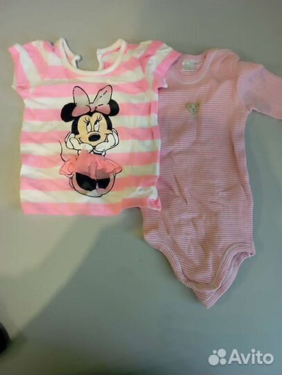 Вещи пакетом на девочку 0-3мес
