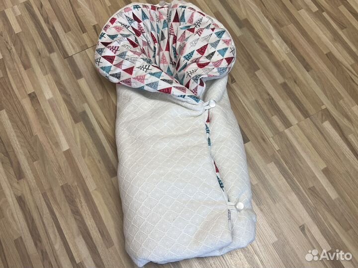 Конверт на выписку демисезонный теплый