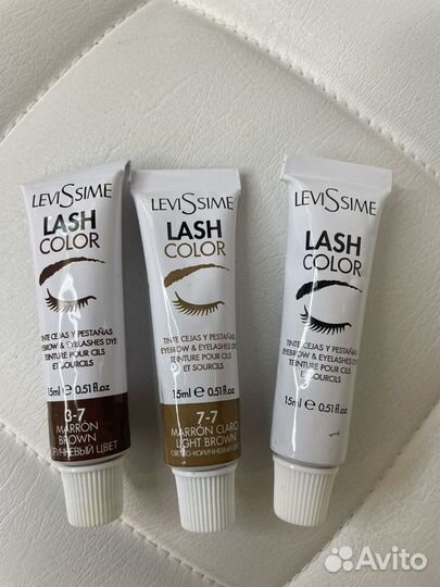 Краска для бровей levissime