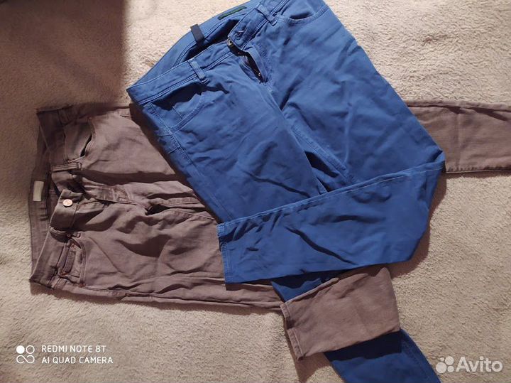 Джинсы скинни цветные