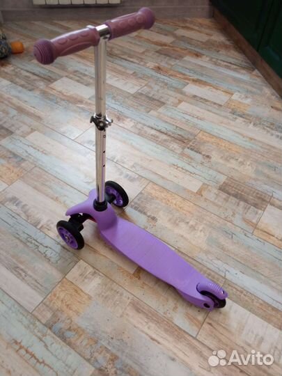 Самокат детский трехколесный бу