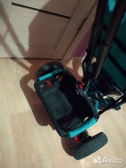 Велосипед коляска с ручкой