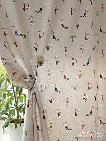 Ткань хлопок и лен