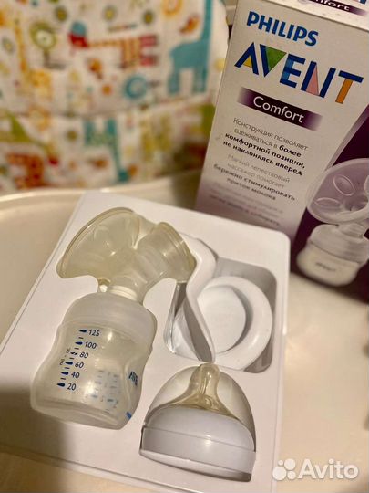 Молокоотсос avent ручной