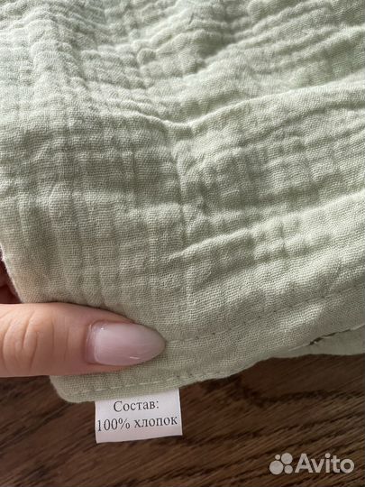 Муслиновое полотенце для малыша