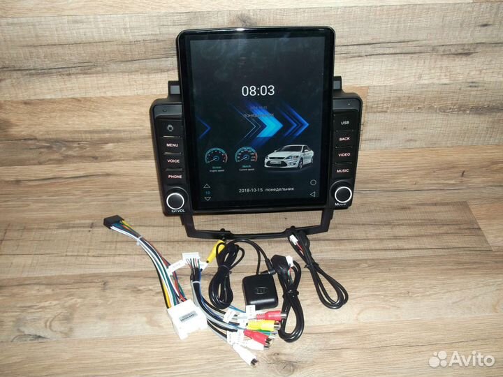 Магнитола SsangYong Actyon Tesla Android 2011-2013