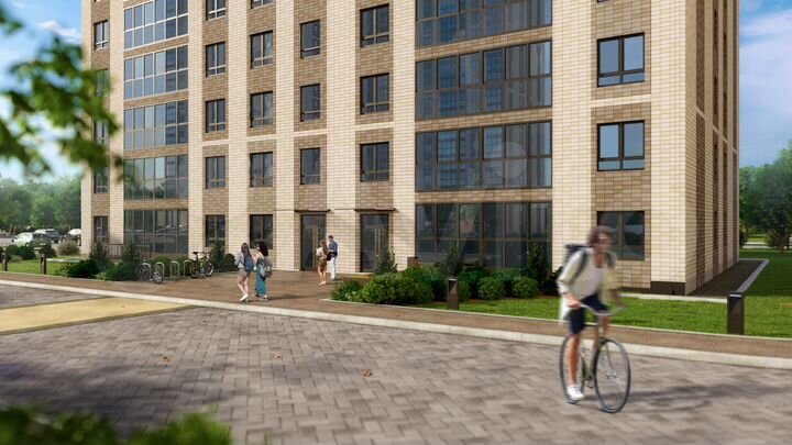 2-к. квартира, 56,6 м², 12/17 эт.