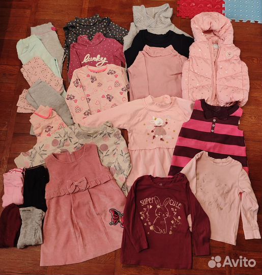 Платье, водолазка, толстовка, лосины 86 92