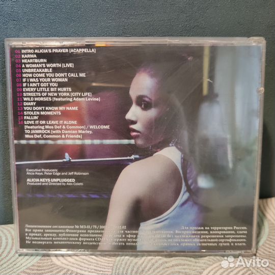 Alicia Keys - Unplugged - CD + буклет