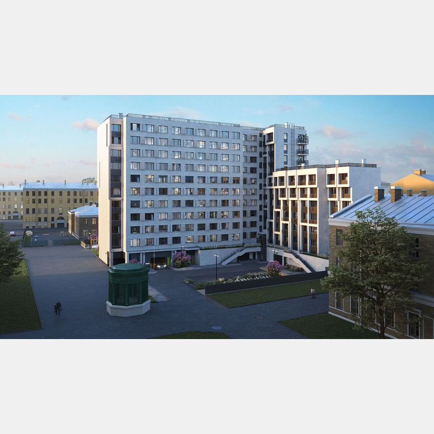 1-к. квартира, 42,5 м², 7/11 эт.