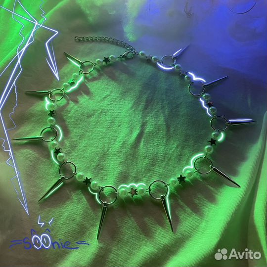 Ожерелье чокер y2k